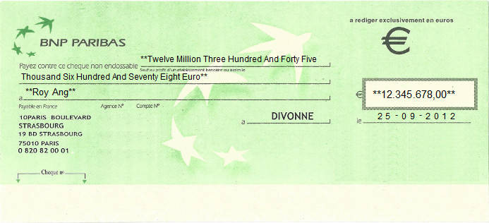 How to bank in cheque image